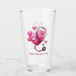 Valentijnsontwerp Healing Hearts Glas