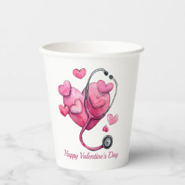 Valentijnsontwerp Healing Hearts Papieren Bekers