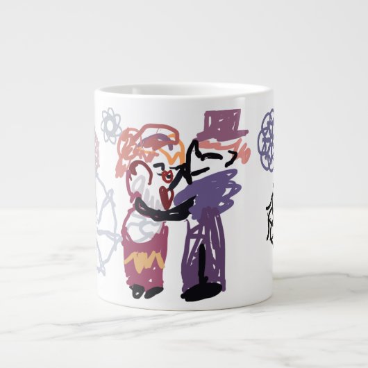 Valentijnsplezier Grote Koffiekop (Voorkant)