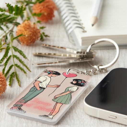 Valentijnspoort Sleutelhanger (Voorkant Rechts)