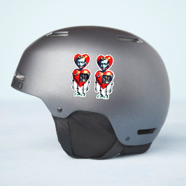 VALENTIJNSROBOT STICKER