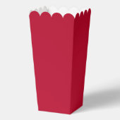 Valentijnsrode Popcorn Favor Doos Bedankdoosjes (Achterkant)