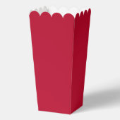 Valentijnsrode Popcorn Favor Doos Bedankdoosjes (Voorkant)