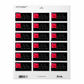 VALENTIJNSROOS ETIKET (Full Sheet)