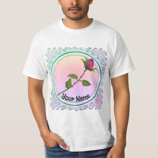 Valentijnsroos T-shirt (Voorkant)