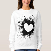 Valentijns's Basic Vrouwen Sweatshirt (Voorkant)