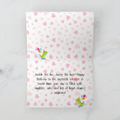 Valentijns's Birthday - kinder, jongens, leeftijd  Bedankkaart (Binnen)