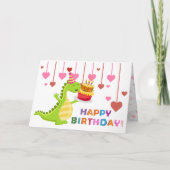 Valentijns's Birthday - kinder, jongens, leeftijd  Bedankkaart (Voorkant)