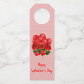 Valentijns's Bottle Hanger Label (Voorkant)