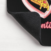 Valentijns's Datum Pizza Bier Muismat (Hoek)