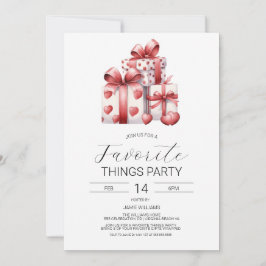 Valentijns's Favoriete Dingen Invitation, Galentin Kaart
