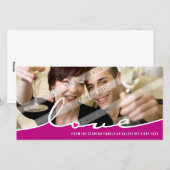 VALENTIJNS'S FOTOKAART :: liefde verdelen 4L Feestdagenkaart (Voorkant / Achterkant)