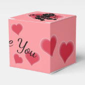 Valentijns's Gift Box Custom Cupido Tassen Bedankdoosjes (Voorkant Zijde)