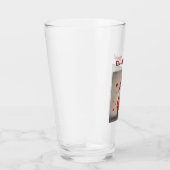 Valentijns's Gnome "Kus me. Ik ben van jou! Glazen (Rechts)