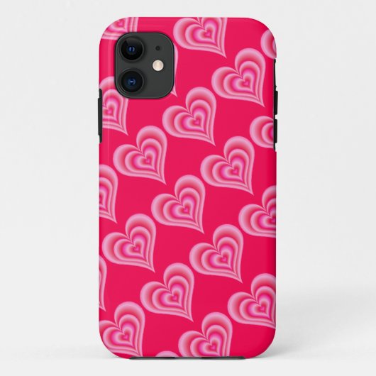 Valentijns's hart iphone case (Achterkant)