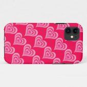 Valentijns's hart iphone case (Achterkant (horizontaal))