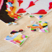 Valentijns's Heart Cookies: zelfgemaakte liefde. Legpuzzel (Zijkant)