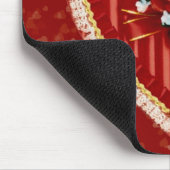 Valentijns's Heart Mousepad Muismat (Hoek)