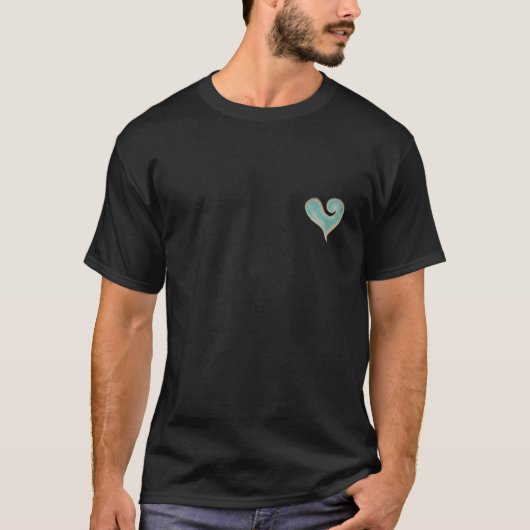 Valentijns's Heart T-shirt (Voorkant)