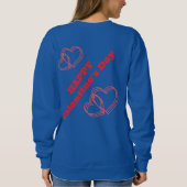 Valentijns's I Crush Hearts schattige spin | Trui (Achterkant)