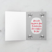 Valentijns's Kaart Gotische Paar Groet (Binnen)