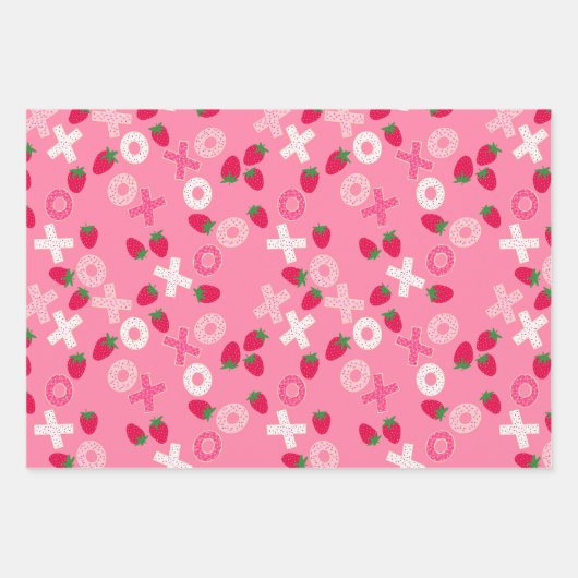 Valentijns's - liefste dag - inpakpapier Trio 1 (Voorkant)