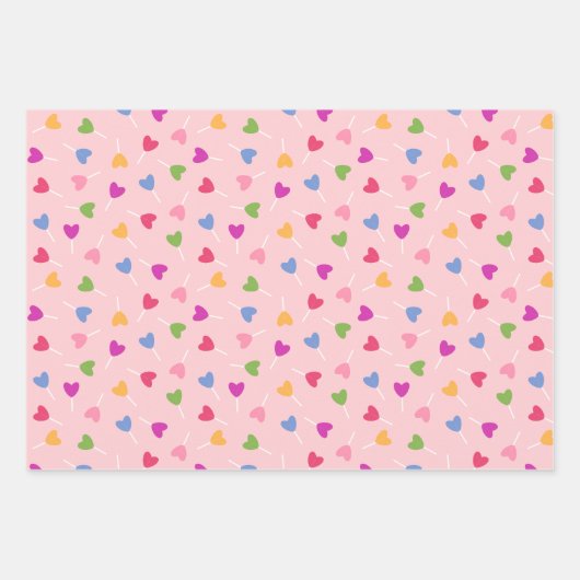 Valentijns's - liefste dag - inpakpapier Trio 2 (Voorkant 3)