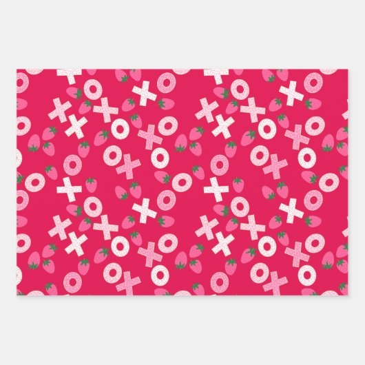 Valentijns's - liefste dag - inpakpapier Trio 2 (Voorkant)