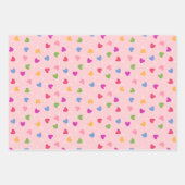 Valentijns's - liefste dag - inpakpapier Trio 2 Vel (Voorkant 3)