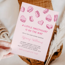 Valentijns's Little Sweetheart Pink Baby shower