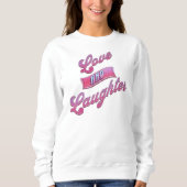 Valentijns's Love and Laughter Sweatshirt (Voorkant)