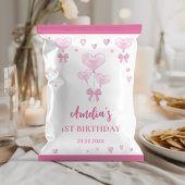 Valentijns's Meisje Verjaardag Chip Bag Wrapper Flyer