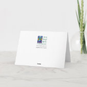 Valentijns's Tea wenskaart Kaart (Achterkant)