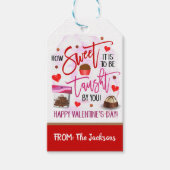 Valentijns's Teacher Gift Label Cadeaulabel (Voorkant)