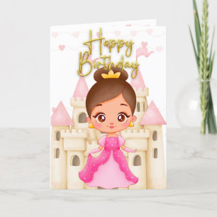 Valentijns's verjaardag Kaart - Princess