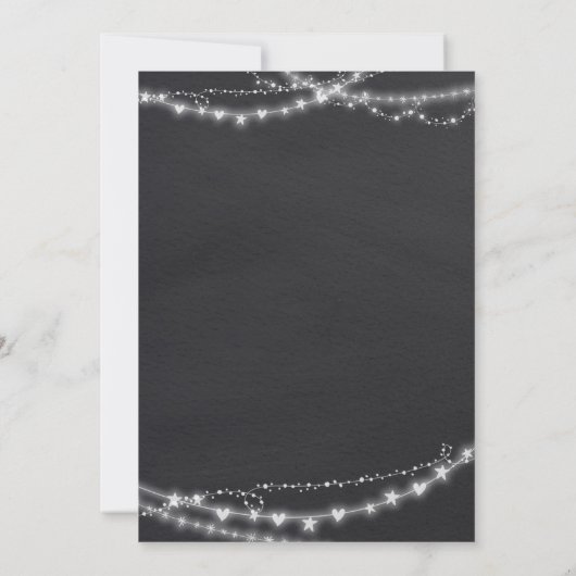 Valentijns's zwangerschapsaankondiging Baby onthul Kaart (Achterkant)