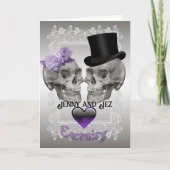 Valentijnsschedels Kaart (Voorkant)