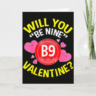 Valentijnsshirt voor bingoliefhebbers cadeaus oma  kaart