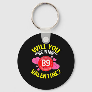 Valentijnsshirt voor bingoliefhebbers cadeaus oma  sleutelhanger