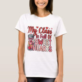 Valentijnsshirt voor leraar met lief bericht t-shirt (Voorkant)