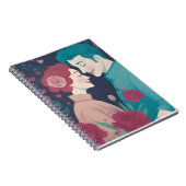 Valentijnsspiraal fotoboek notitieboek (Rechterzijde)