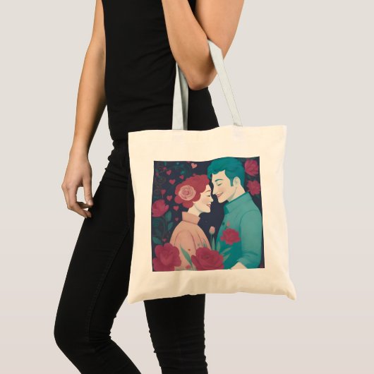 Valentijnstas Tote Bag (Voorkant (product))
