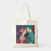 Valentijnstas Tote Bag (Voorkant)
