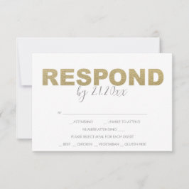 Valentijnsthema Antwoord RSVP Kaarten