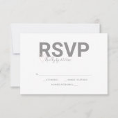Valentijnsthema Watercolor Reactie RSVP Kaarten (Voorkant)