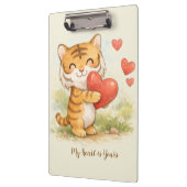 Valentijnstiger Klembord (Links)