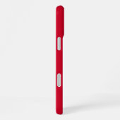 Valentijnstrepen van rood en roze iPhone hoesje (Rechterkant)