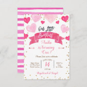 Valentijnsverjaardag Onze Kleine Schat Kaart (Voorkant / Achterkant)