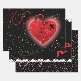 Valentijnsverpakkingsvellen Inpakpapier Vel