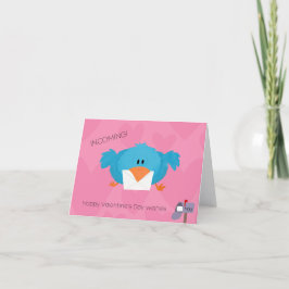 Valentijnsvogel Kaart